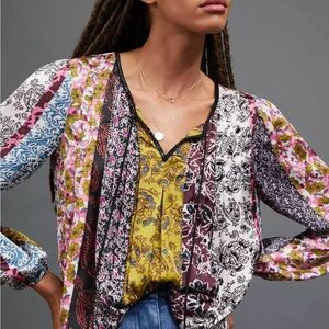 Anthropologie daniel rainn top size large